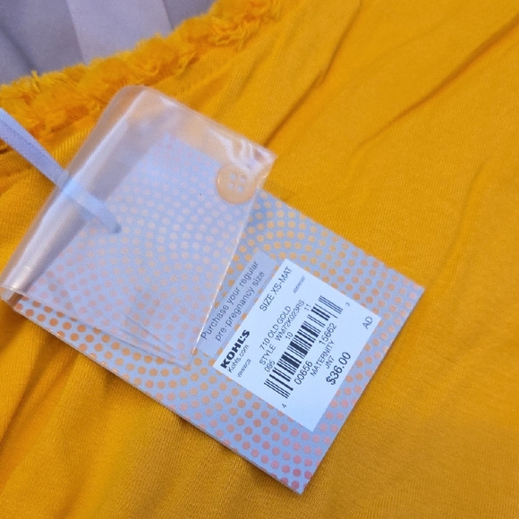 NWT Womens Mustard Yellow Sleeveless Top - Picture 5 of 5